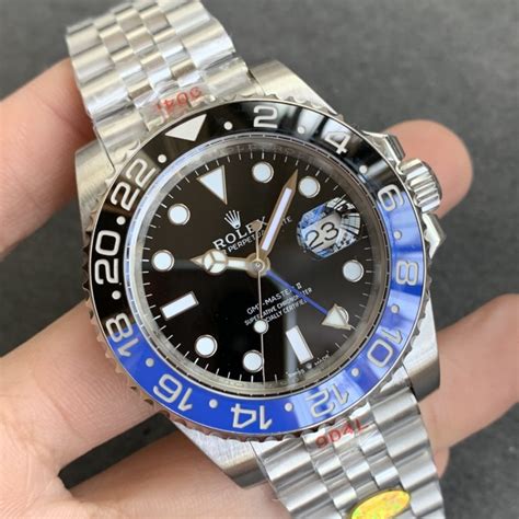 rolex gmt blue black replica|gmt master rolex price.